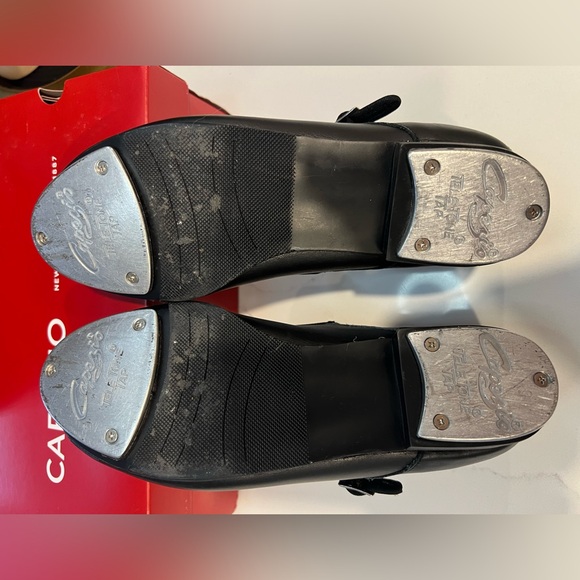 Capezio tap shoes size 7 Wide - Picture 3 of 4